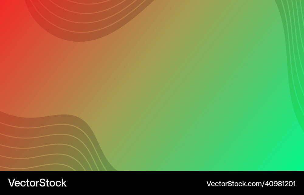 Modern colorful gradient background with wave vector image
