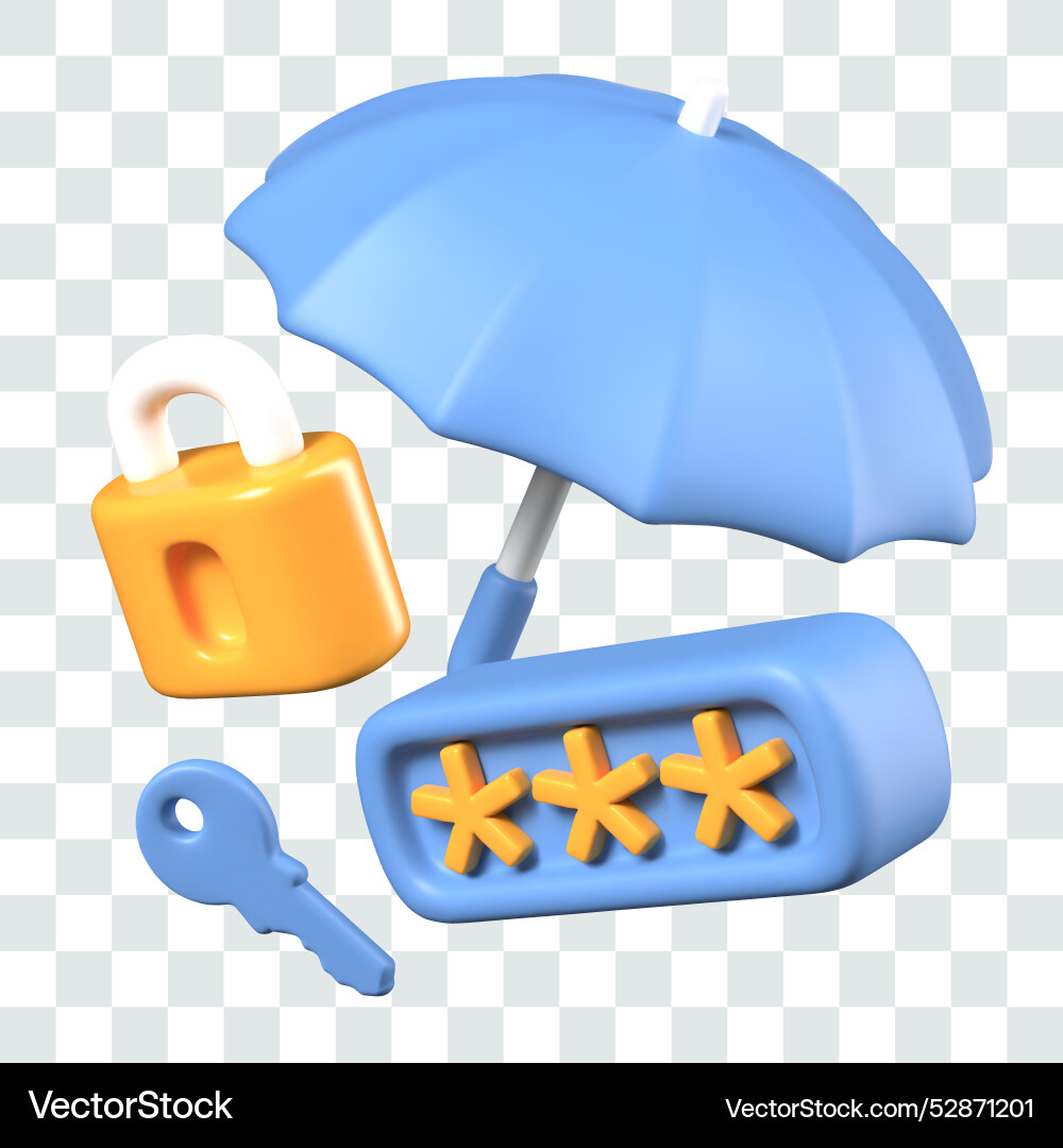 Set of 3d objects for concepts various types Set of 3d objects for concepts various types vector image