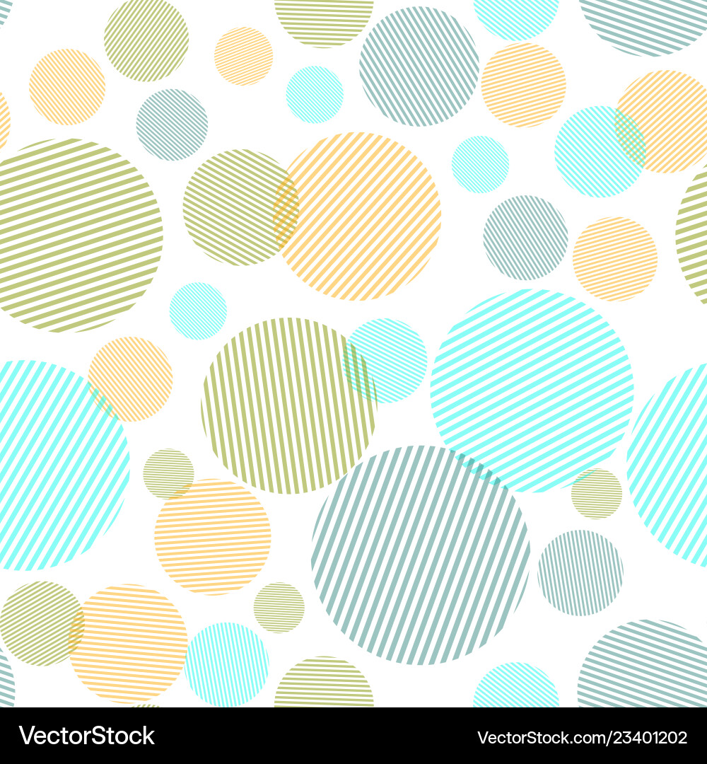 Abstract seamless pattern with colorful circles Abstract seamless pattern with colorful circles vector image