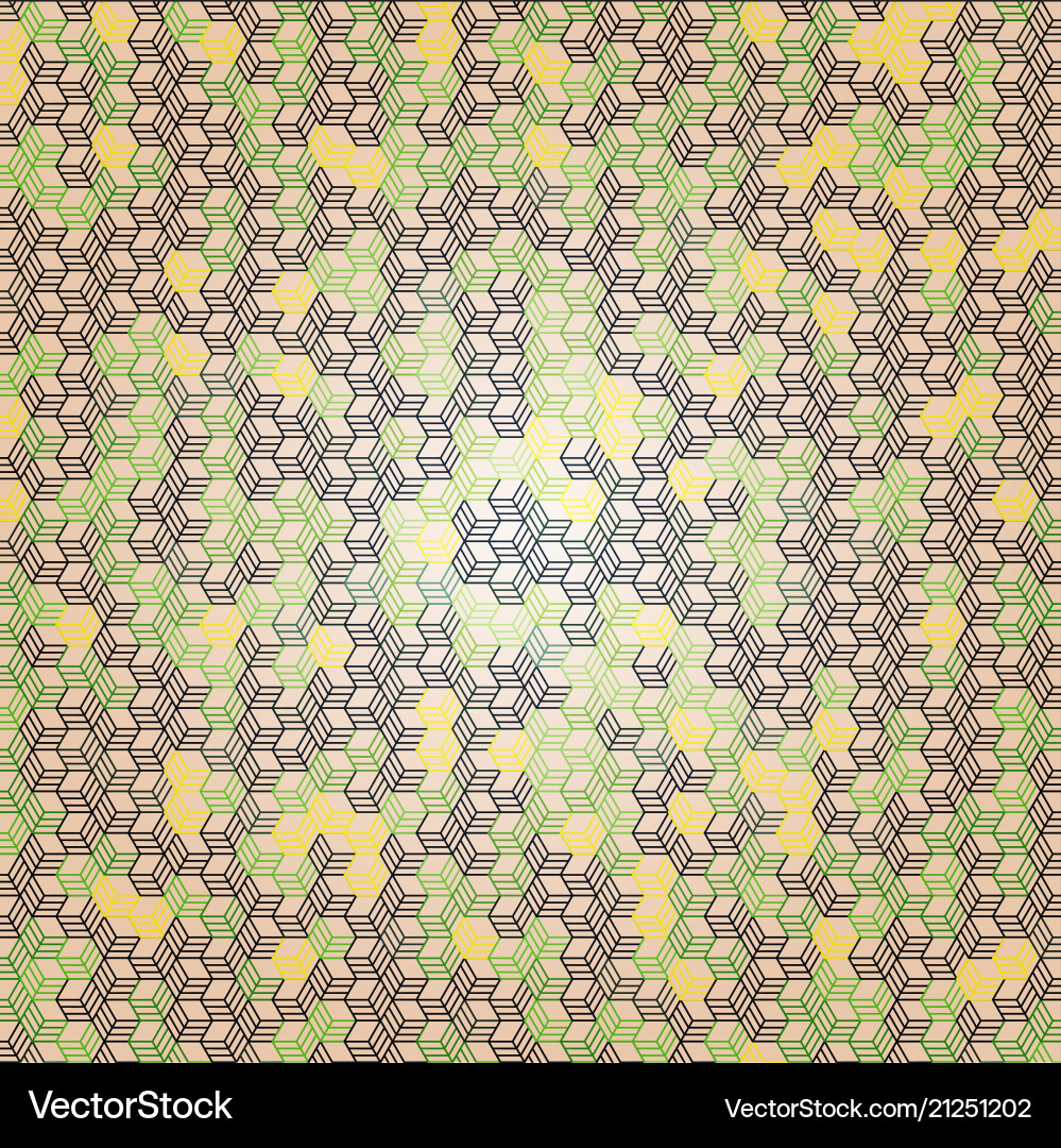 Abstract triangle pattern background advertising vector image