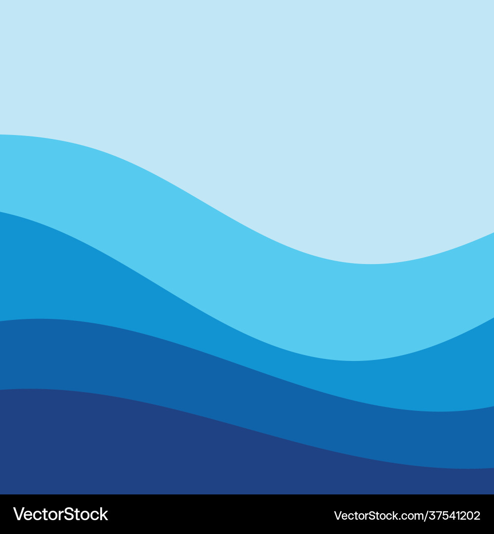 Background abstract color wave Vector Image