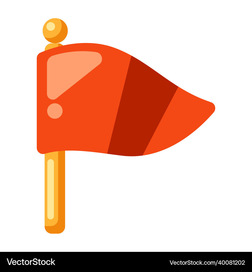 Navigation flag or marker image Navigation flag or marker image vector image