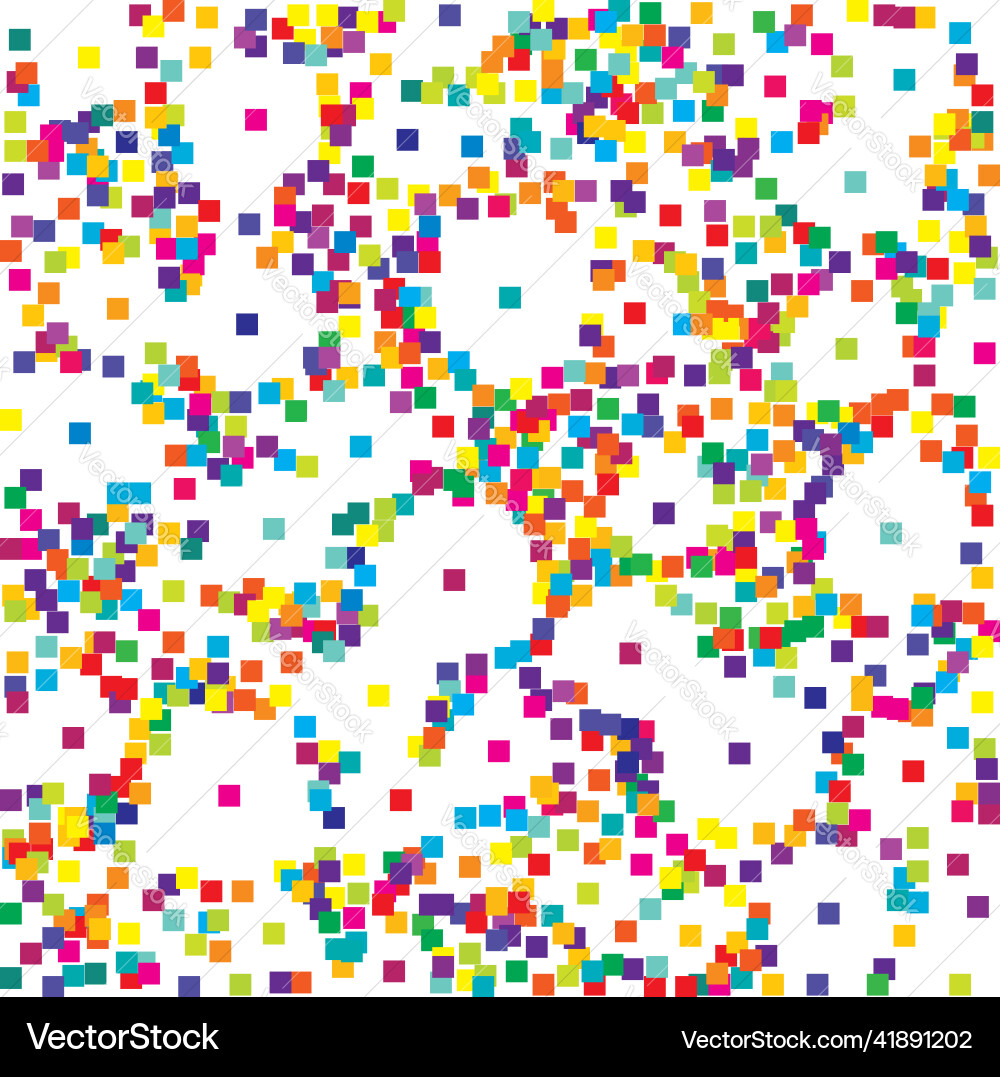 Random squares pattern texture vector image