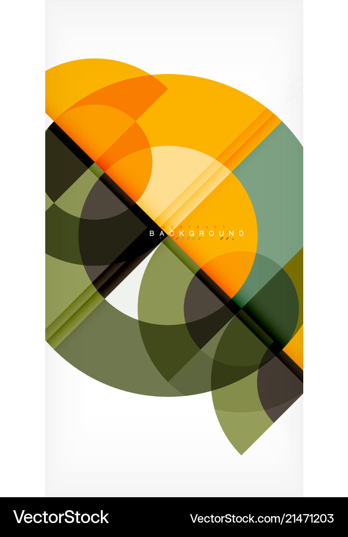 Minimal circle abstract background design Minimal circle abstract background design vector image