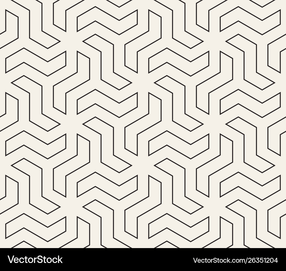 Abstract Geometric Zigzag Pattern vector image