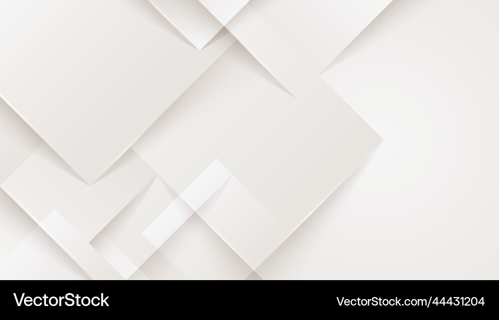 Abstrakte Banner Design Vorlage weiße Quadrate Abstrakte Banner Design Vorlage weiße Quadrate vektorbild