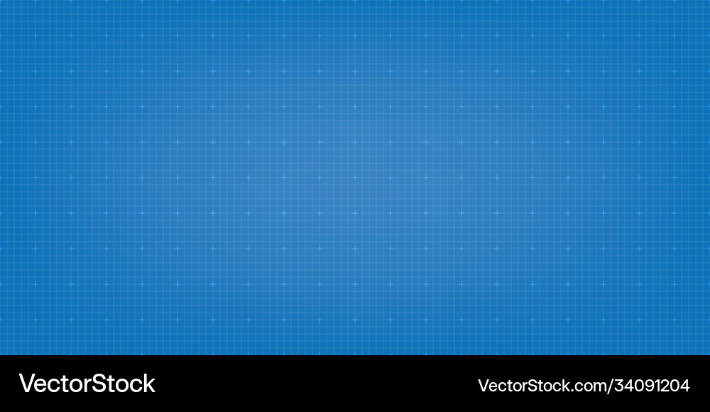 Blueprint digital paper background grid vector image