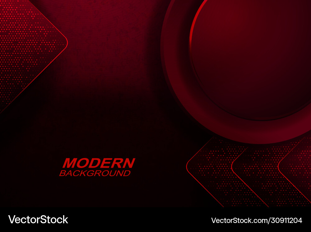 Dark red texture background with marble effect vector image