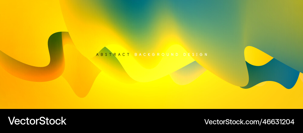Dynamic liquid waves abstract background Dynamic liquid waves abstract background Vector Image