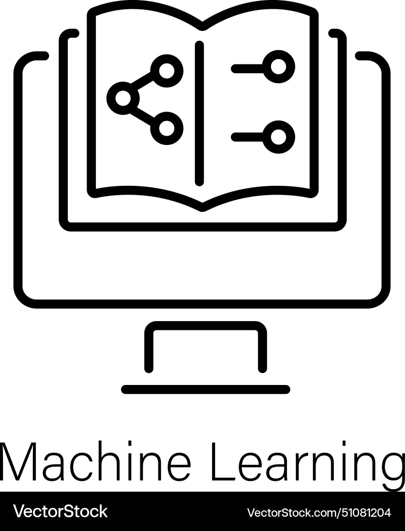 Machine learning Royalty Free Vector Image - VectorStock