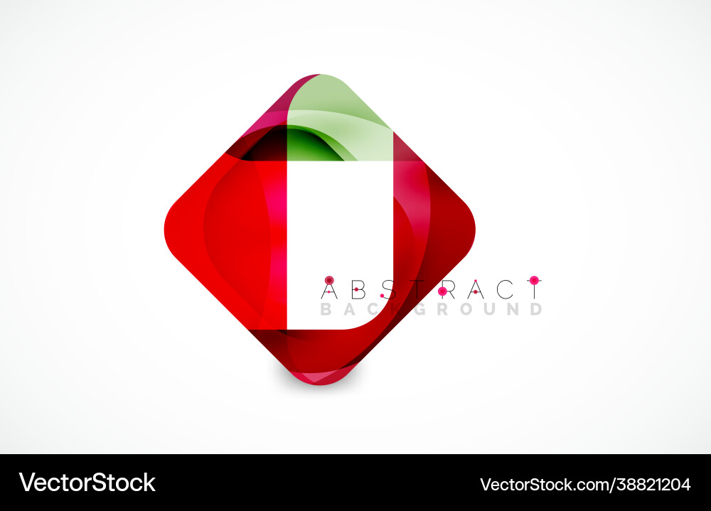 Minimal background abstract square shape Minimal background abstract square shape vector image