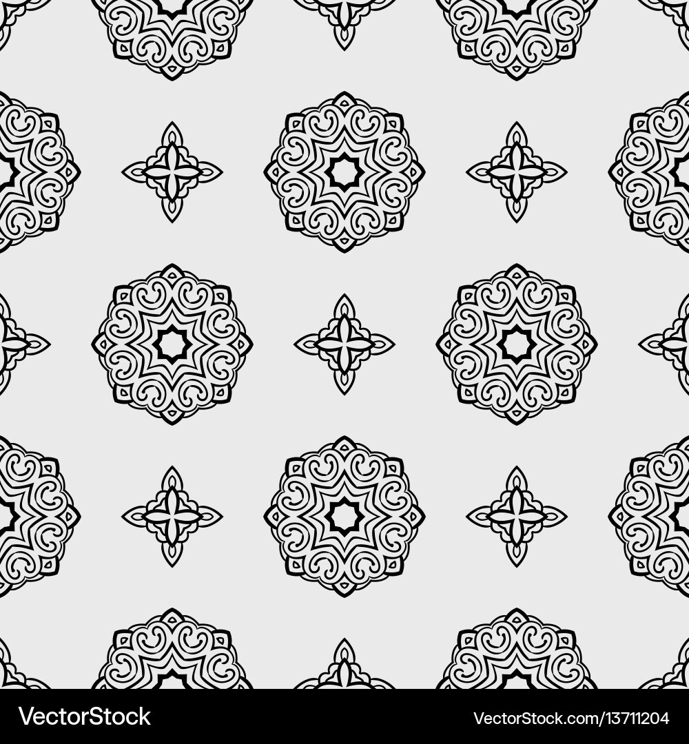 Seamless floral pattern Vector Image