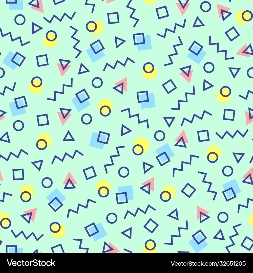 Abstract geometric background with different Abstract geometric background with different vector image