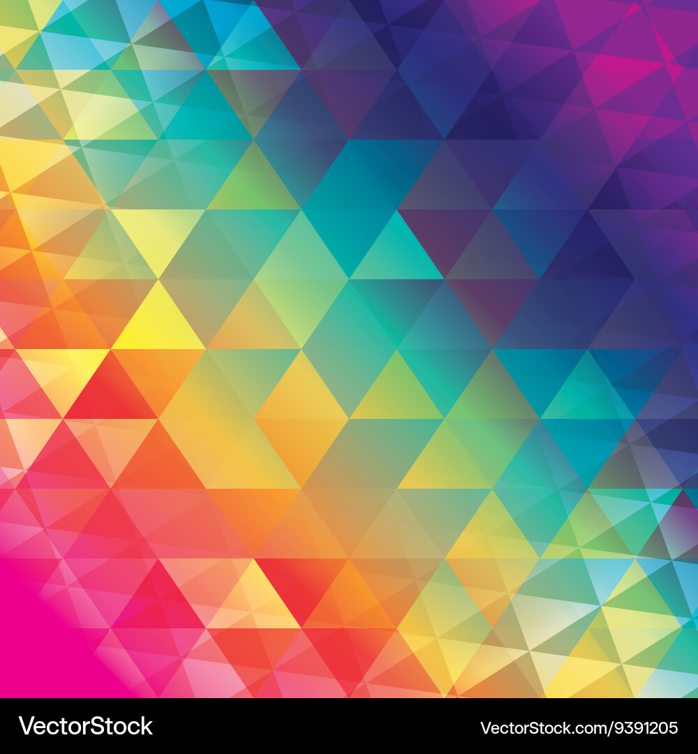 Background design polygon icon abstract Vector Image