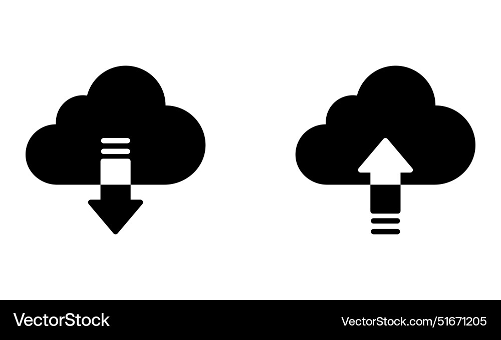 Cloud computing icon vector image