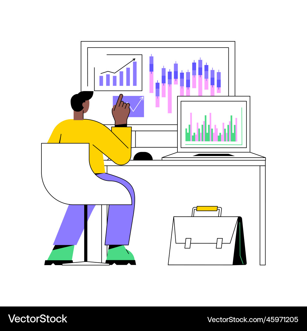 Crypto community manager isolated cartoon – Royalty-Free Vector |  VectorStock