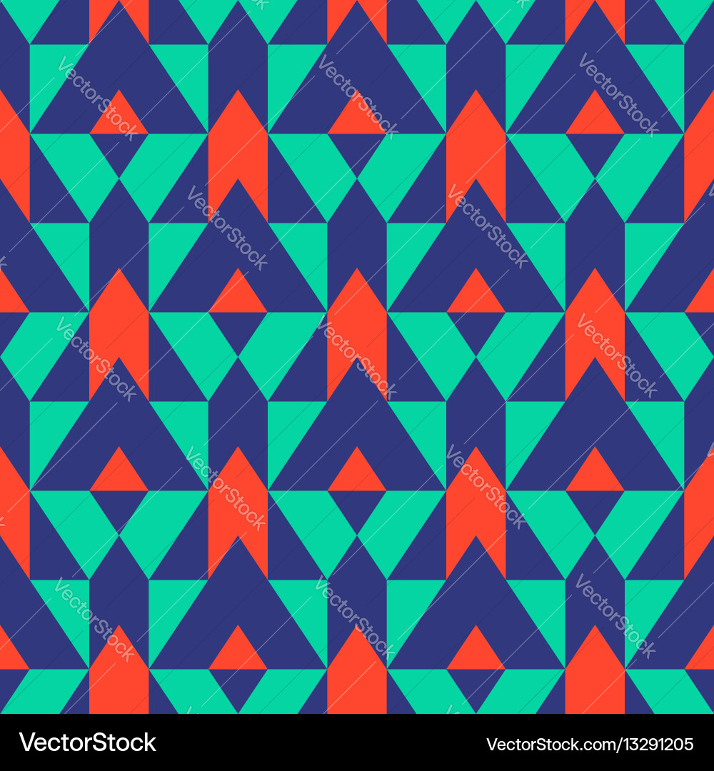 Geometric Chevron Pattern vector image
