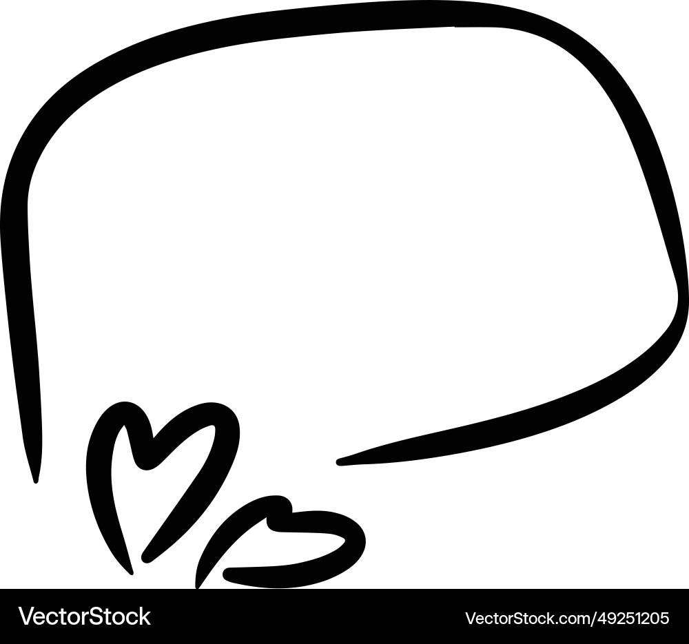 Heart textbox frame border abstract outline shape Heart textbox frame border abstract outline shape vector image