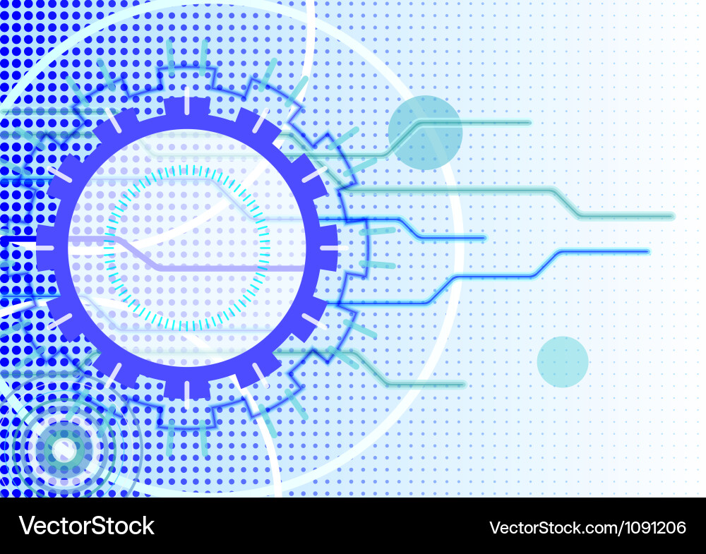 Abstract Technology Background Vector Image