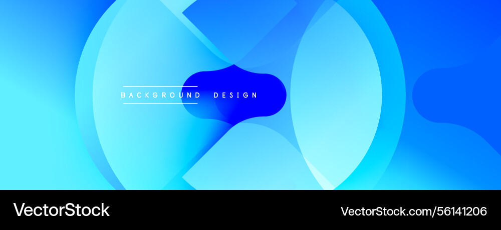 Blue abstract design overlapping shapes create Blue abstract design overlapping shapes create vector image
