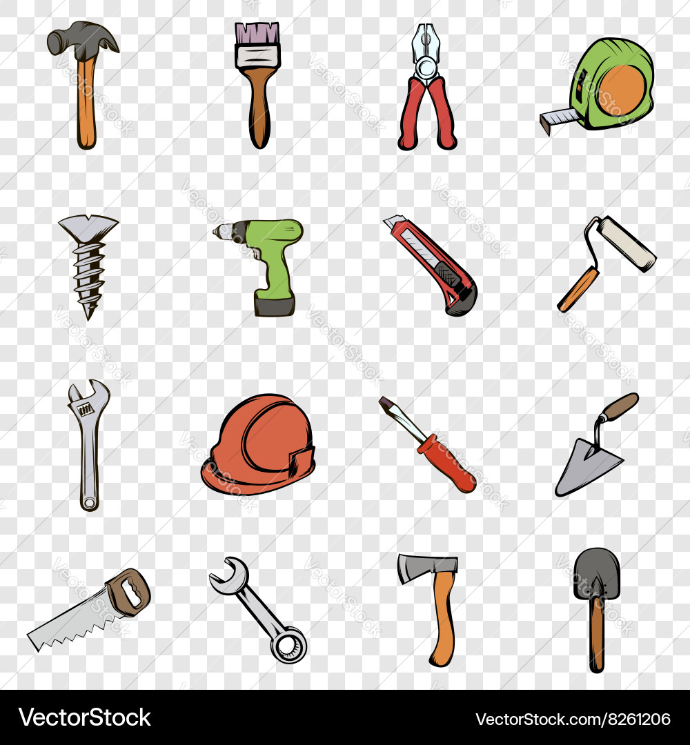Building set icons Vector Image