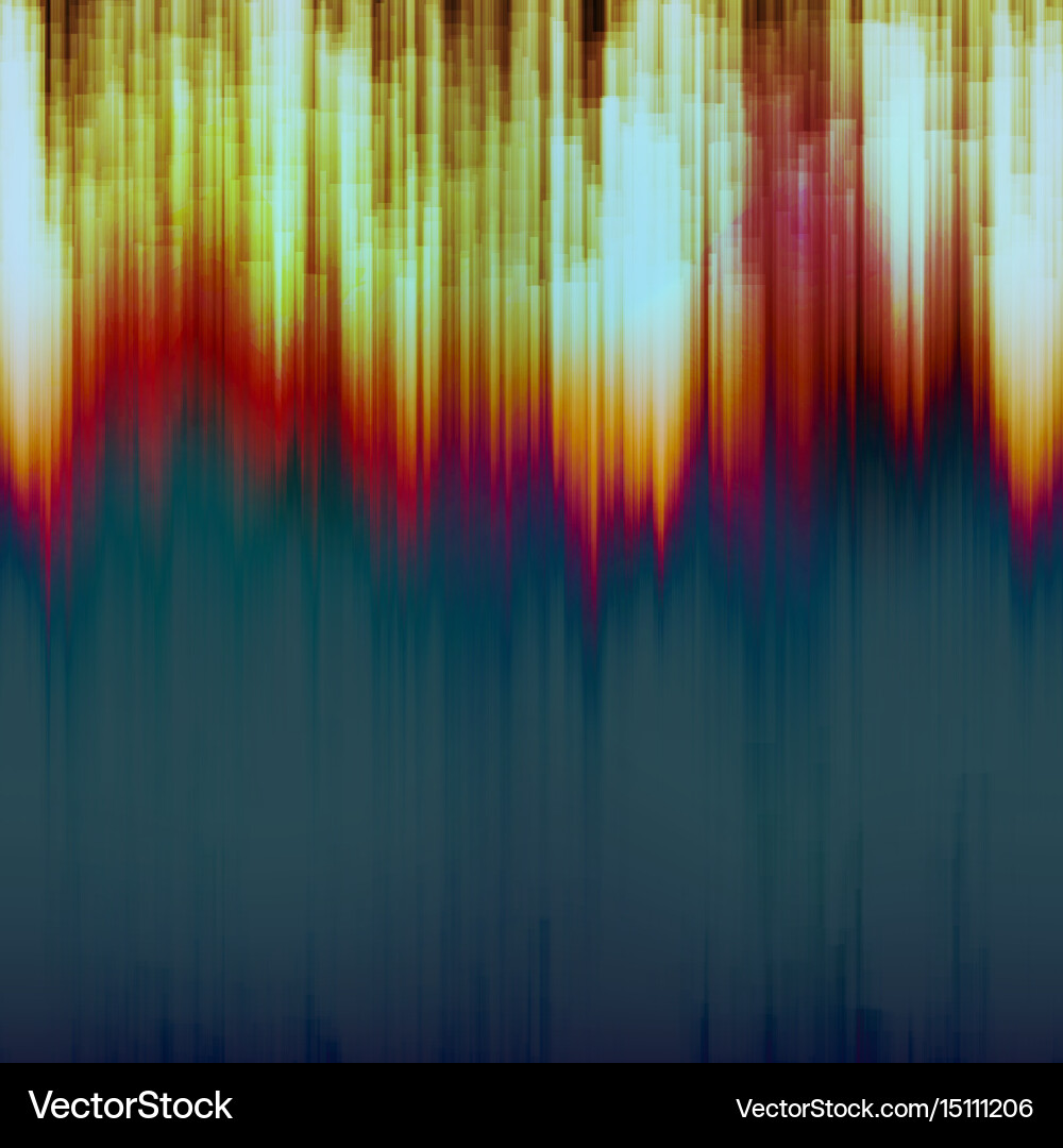 Glitch background digital image data vector image