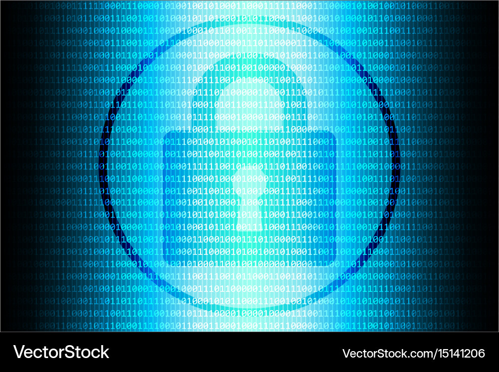 Modern Tech Security Network vector image