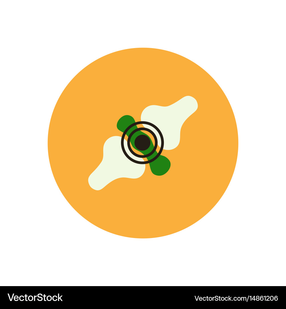 Stylish icon in color circle problems joints Vector Image