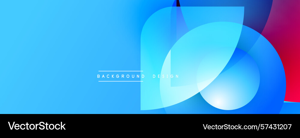 Abstract blue design overlapping shapes create Abstract blue design overlapping shapes create vector image