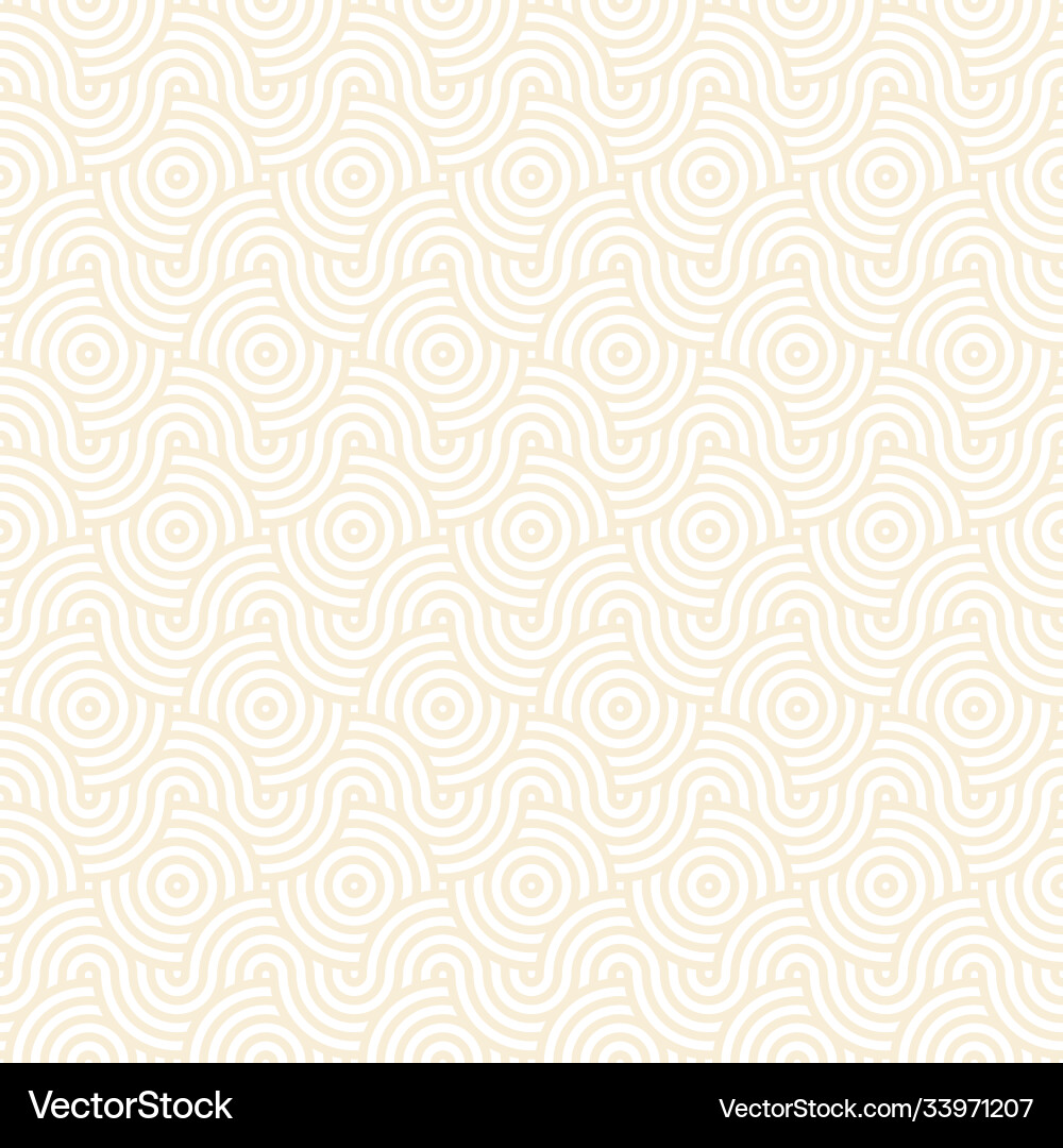 Abstract geometric overlapping circle seamless vector image