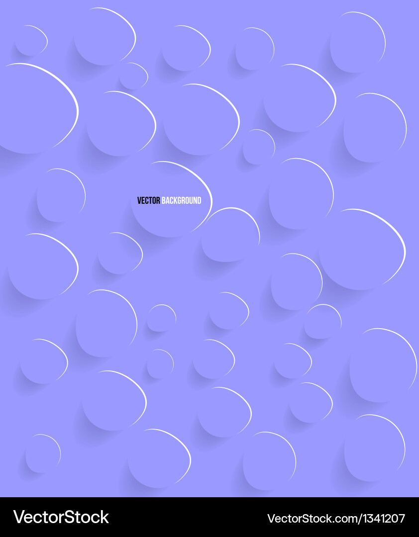 Abstract web design bubble Vector Image