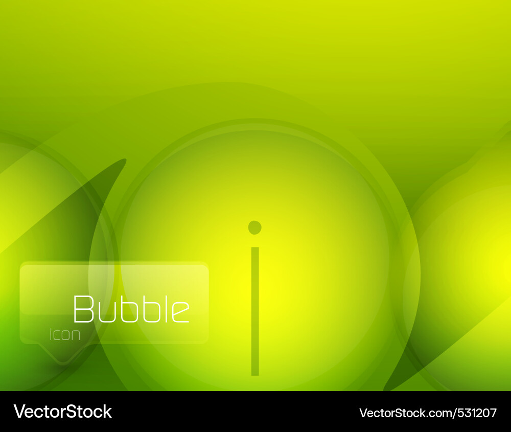 Bubble background Vector Image