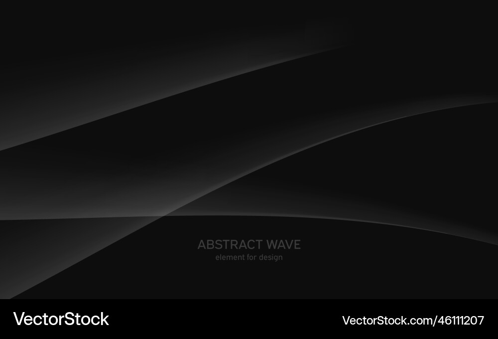 Smooth Gray Line Abstract Background vector image