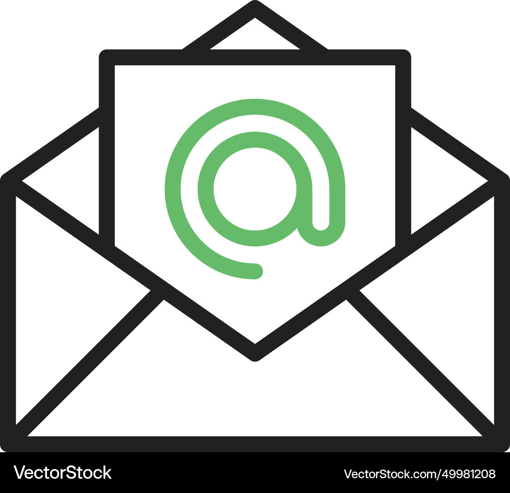 Email address icon image vector image