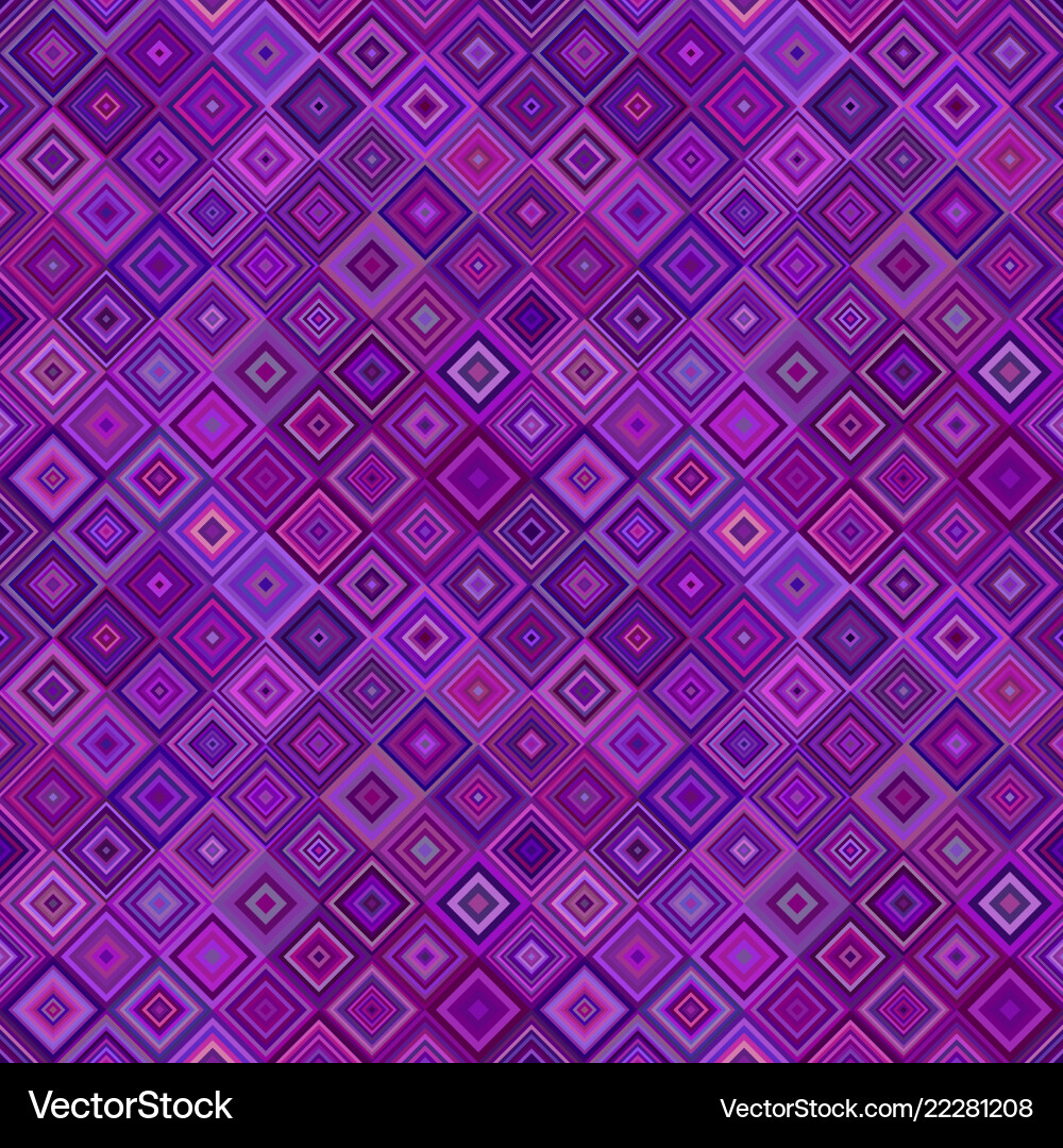 Geometric diagonal square pattern background Geometric diagonal square pattern background vector image