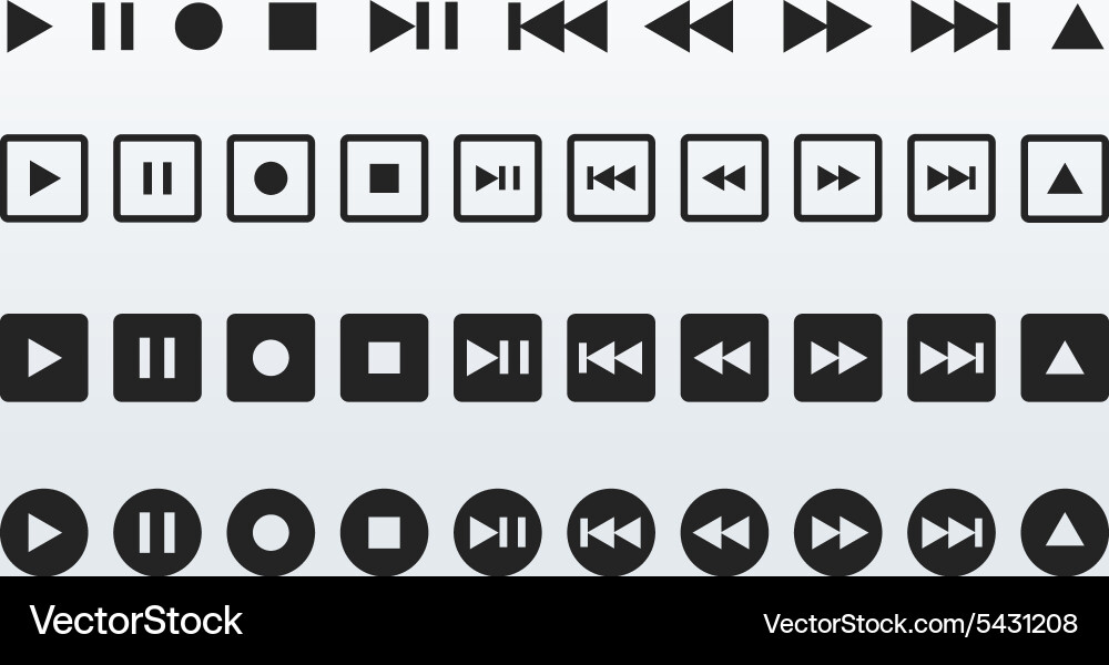 Navigation Icons - Set of 30 vector image