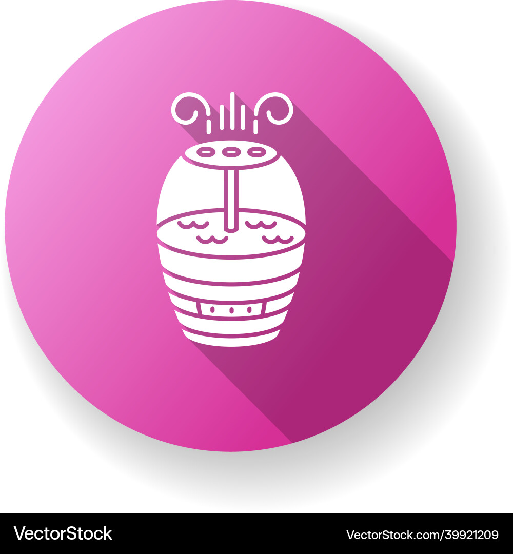 Air cleaning household appliance purple flat Air cleaning household appliance purple flat vector image