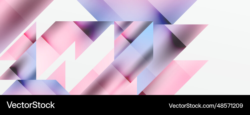 Captivating abstraction triangles Captivating abstraction triangles vector image