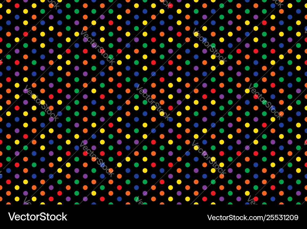Circle pattern color seamless abstract background vector image