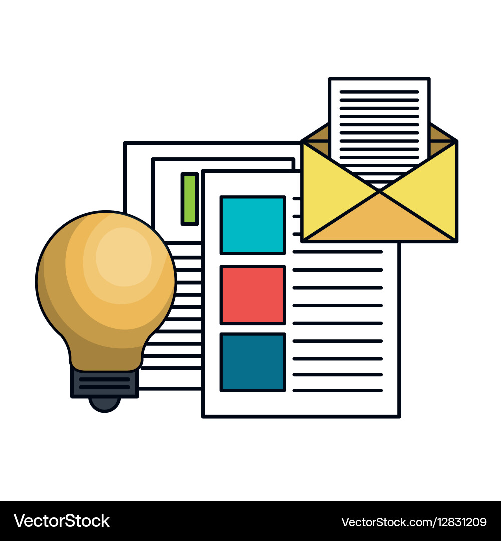 Envelope message isolated icon vector image