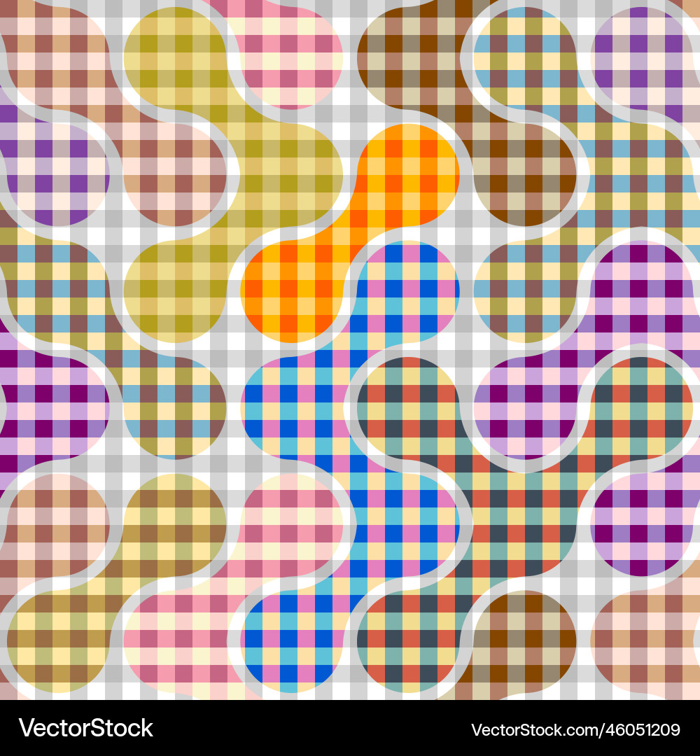 Geometric abstract pattern intersection patchwork Geometric abstract pattern intersection patchwork vector image