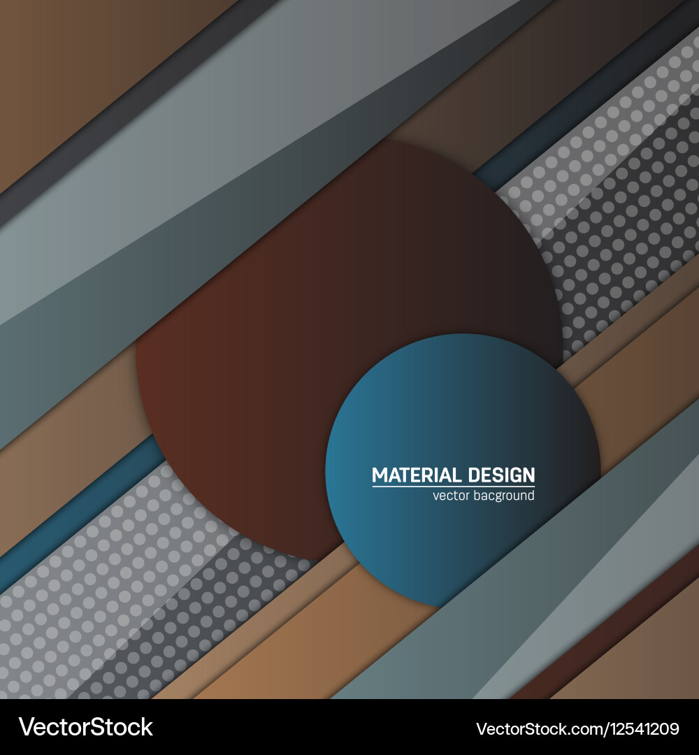 Material design background abstract vector image
