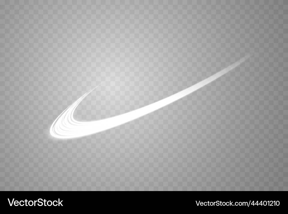 Abstract light lines of movement and speed vector image