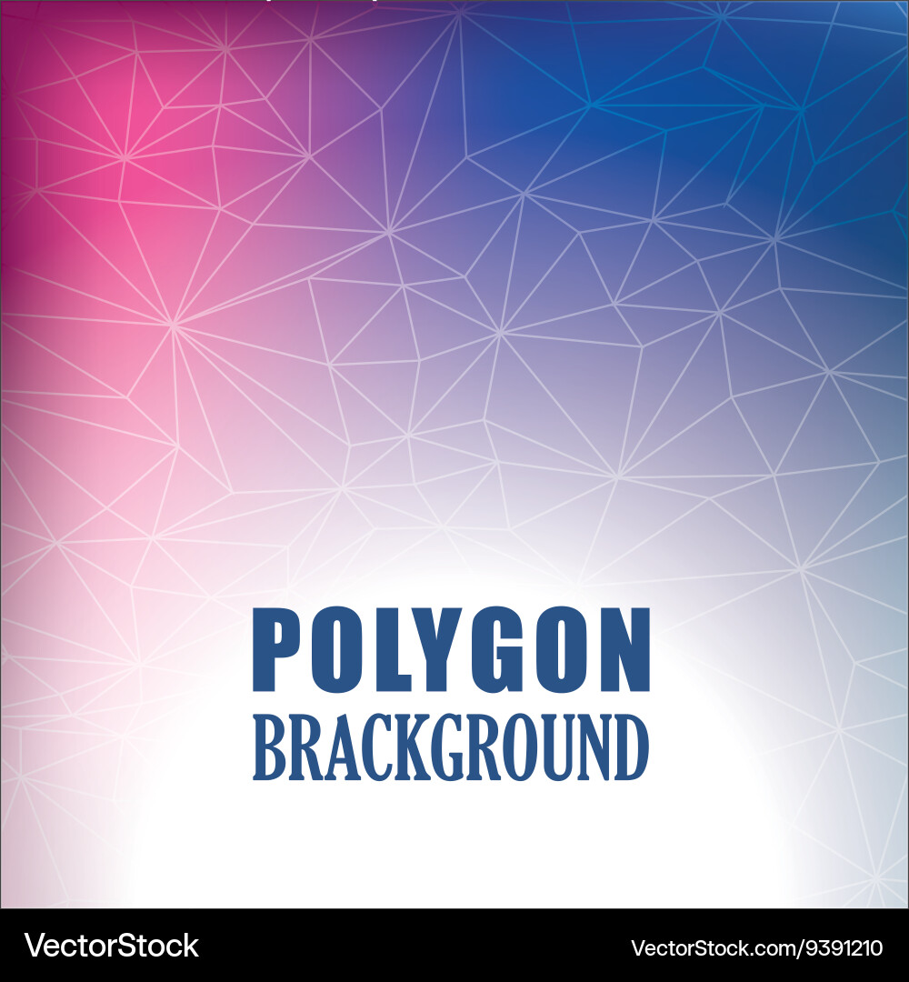 Background design polygon icon abstract vector image