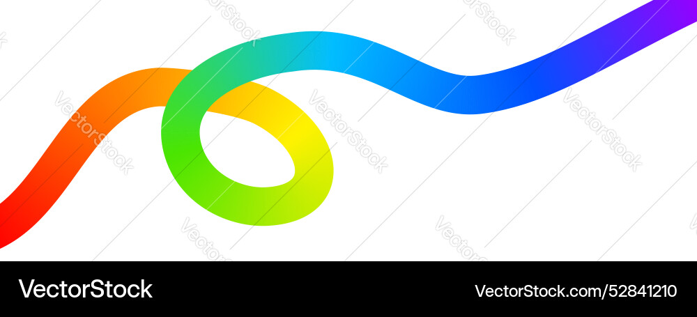 Rainbow loop and squiggle background dynamic Rainbow loop and squiggle background dynamic vector image