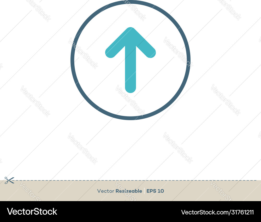 Arrow up logo upload icon template design eps 10 Arrow up logo upload icon template design eps 10 Vector Image