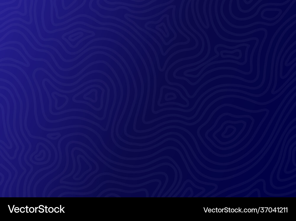 Blue wave pattern abstract gradient background Vector Image