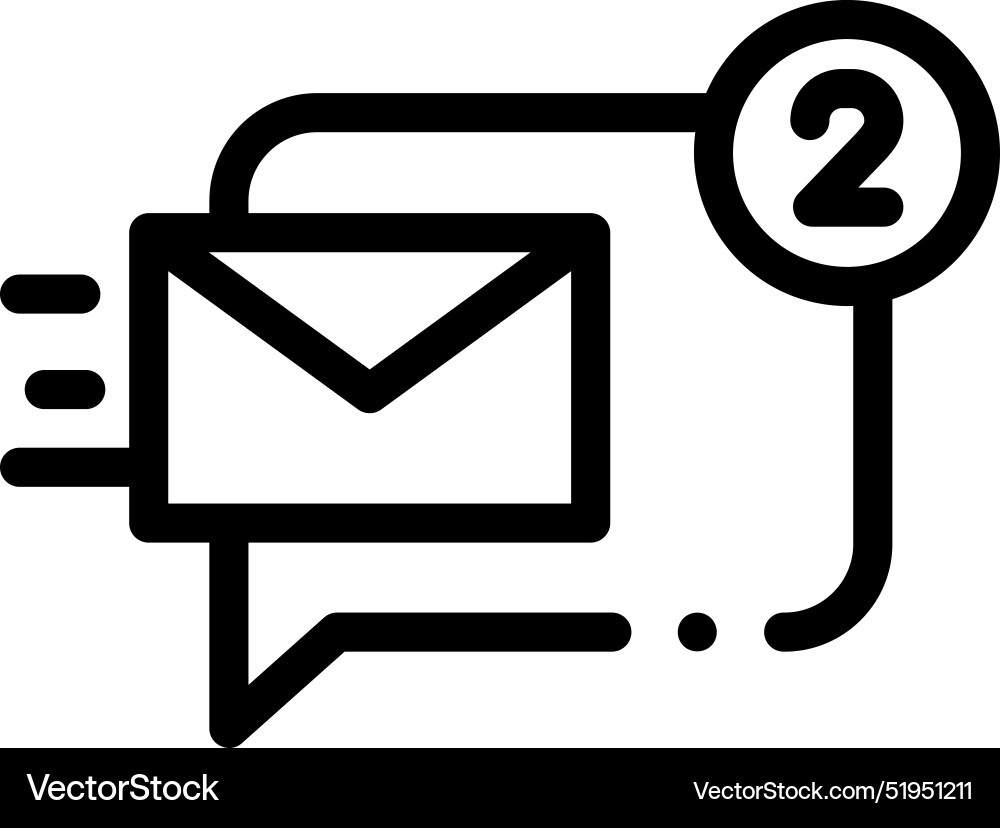 Chat icon thin linear style design isolated Chat icon thin linear style design isolated Vector Image