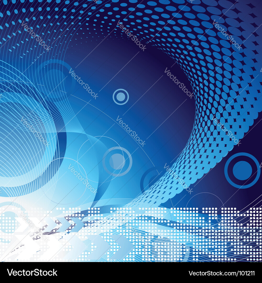 Dynamic Geometric Pattern vector image