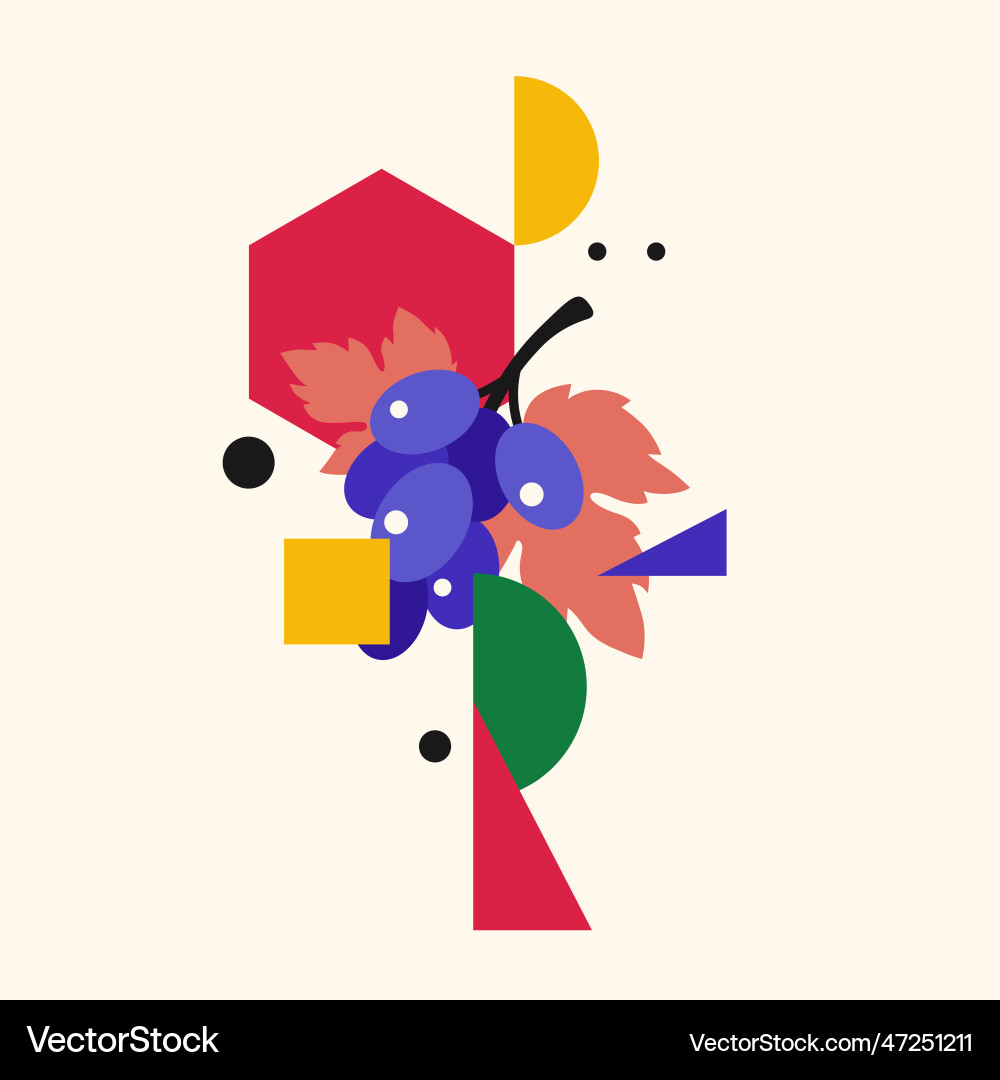 Graphics in a minimalistic style Graphics in a minimalistic style vector image